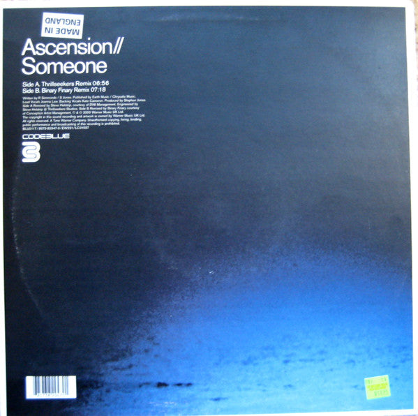 Ascension : Someone (12")