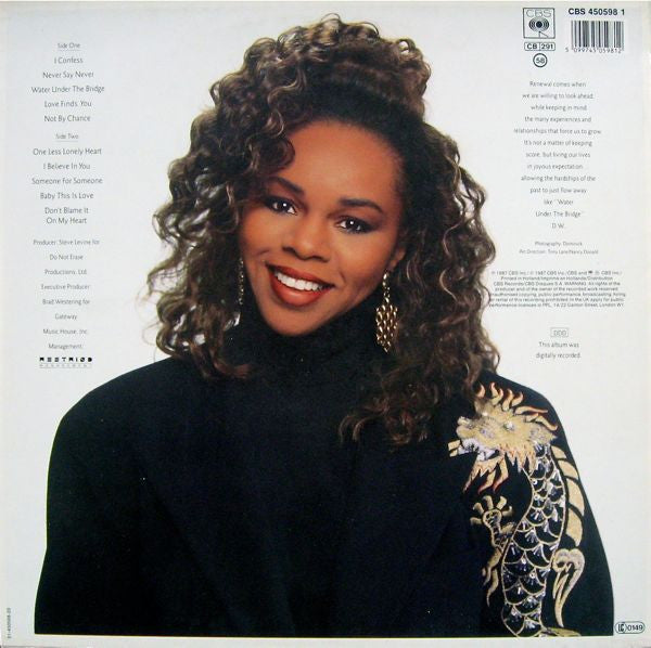 Deniece Williams : Water Under The Bridge (LP, Album)