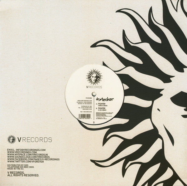 Dr Meaker : Fighter (Unreal Remix) / Fighter (DJ Sly Remix) (12", Ltd)