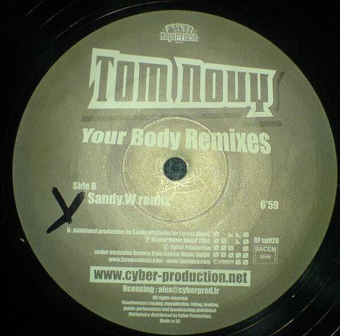 Tom Novy : Your Body (Remixes) (12")