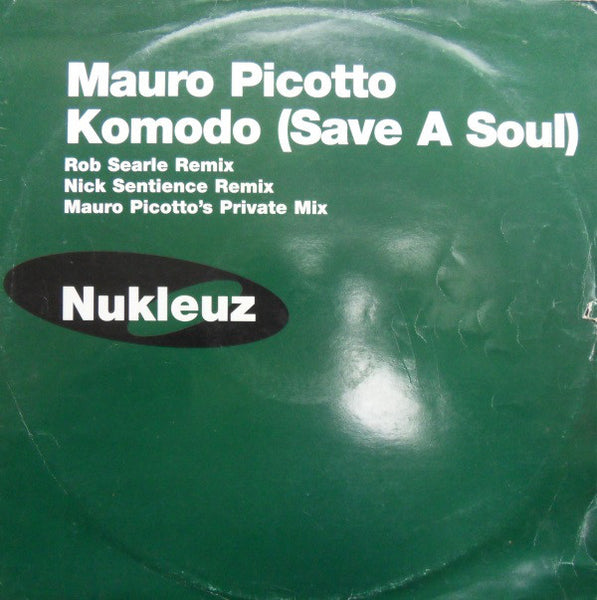 Mauro Picotto : Komodo (Save A Soul) (12")