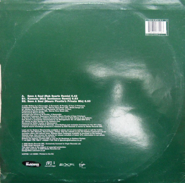 Mauro Picotto : Komodo (Save A Soul) (12")