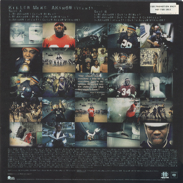 Killer Mike : Akshon (Yeah!) (12")