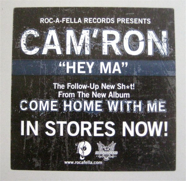 Cam'ron : Hey Ma / Boy Boy (12", Promo)