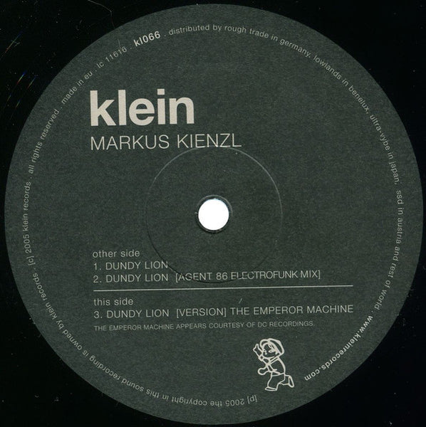 Markus Kienzl : Dundy Lion (12")