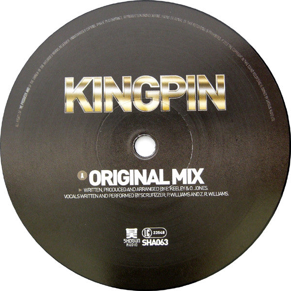 DJ Friction & Skream : Kingpin (12")