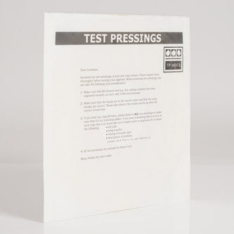 Demdike Stare : Testpressing #001 (12", Ltd)