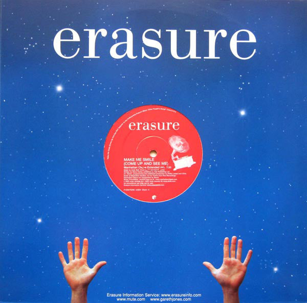 Erasure : Make Me Smile (Come Up And See Me) (12", Promo)