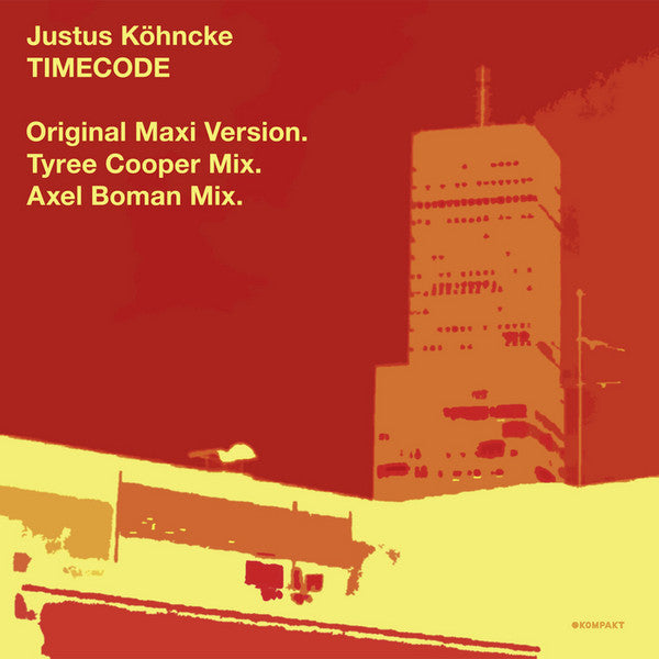 Justus Köhncke : Timecode (12")