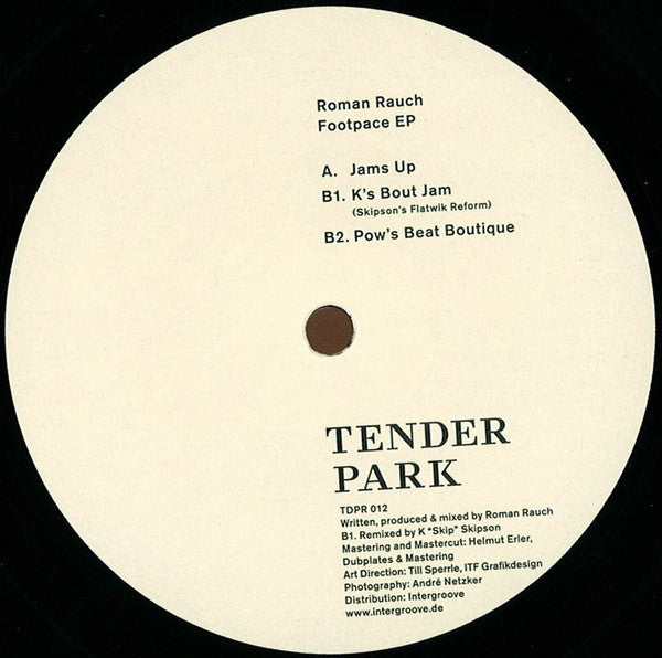Roman Rauch : Footpace EP (12", EP)