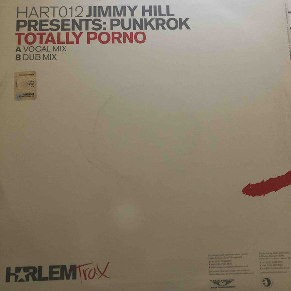 Jimmy Hill Presents Punkrok : Totally Porno (12")