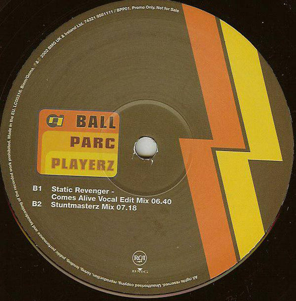 Ball Parc Playerz : Of R Timez (12", Promo)