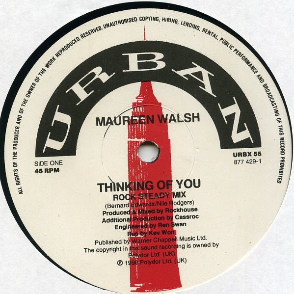 Maureen Walsh : Thinking Of You (12")