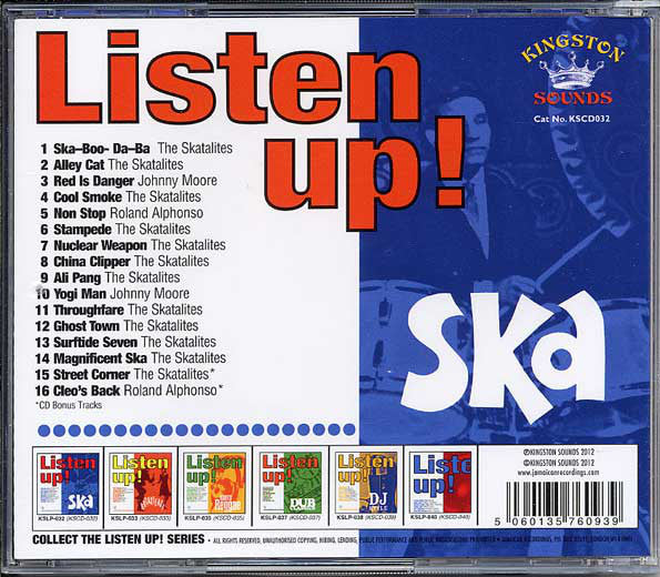 Various : Listen Up! Ska (CD, Comp)