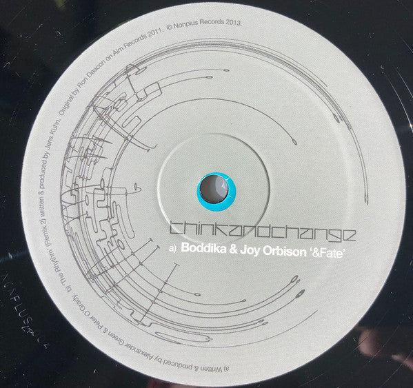 Boddika & Joy Orbison / Lowtec : Think And Change: Plate One (12")