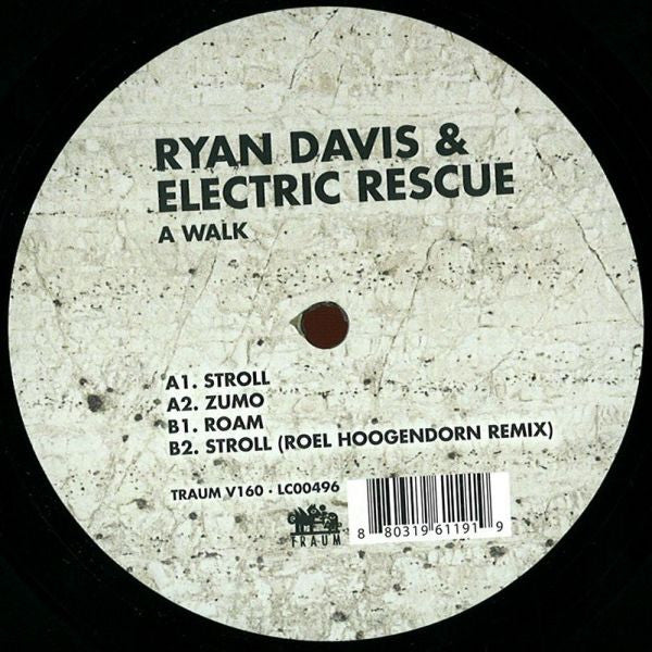Ryan Davis & Electric Rescue : A Walk (12")