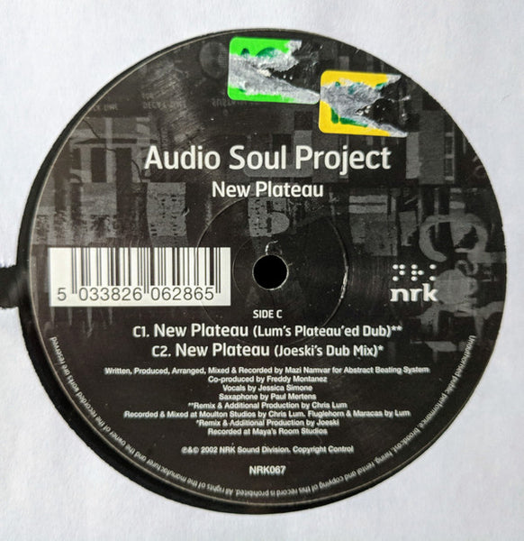 Audio Soul Project : New Plateau (2x12", EP)