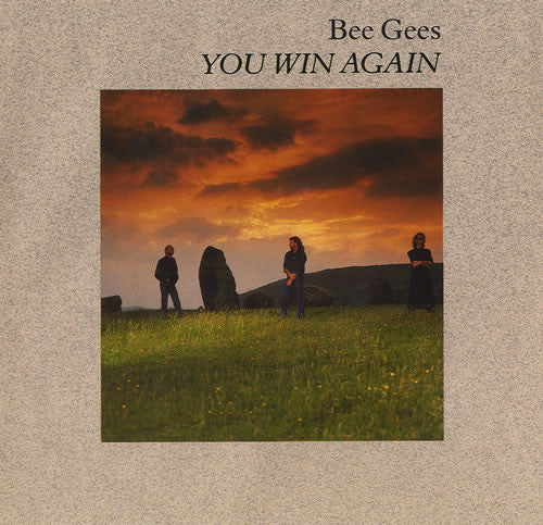 Bee Gees : You Win Again (7", Single, Sil)