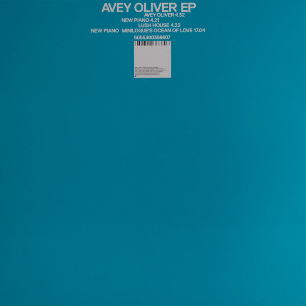 Sumsun : Avey Oliver EP (12", EP)