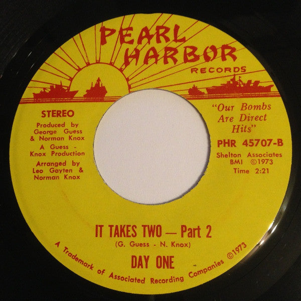 Day One (8) : It Takes Two (7")