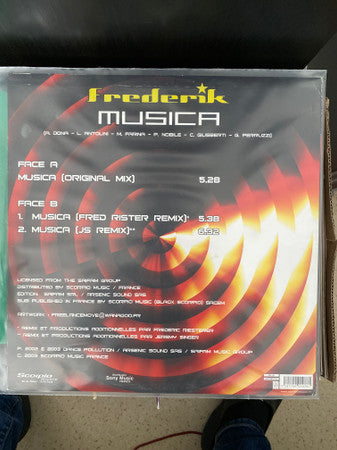 Frederik (2) : Musica (12")