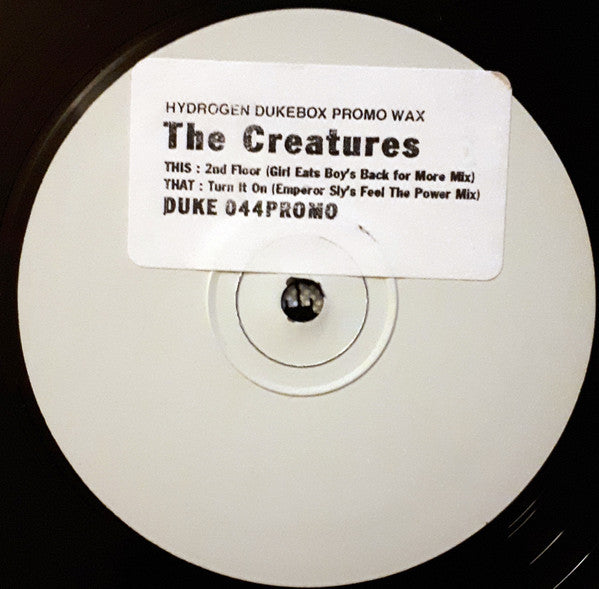 The Creatures : 2nd Floor / Turn It On (12", Promo, W/Lbl, Sti)