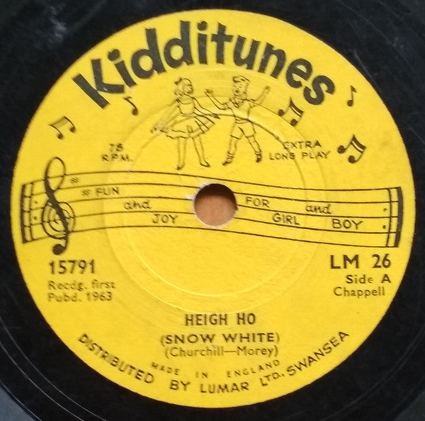 Unknown Artist : Heigh Ho / Let Him Go, Let Him Tarry (6")