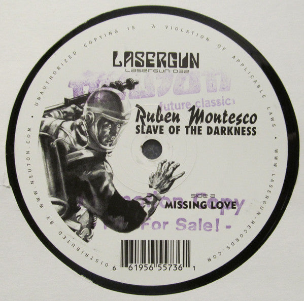 Ruben Montesco : Slave Of The Darkness (12")