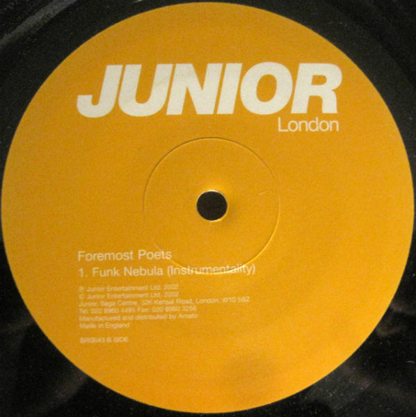 Foremost Poets : Funk Nebula (12")
