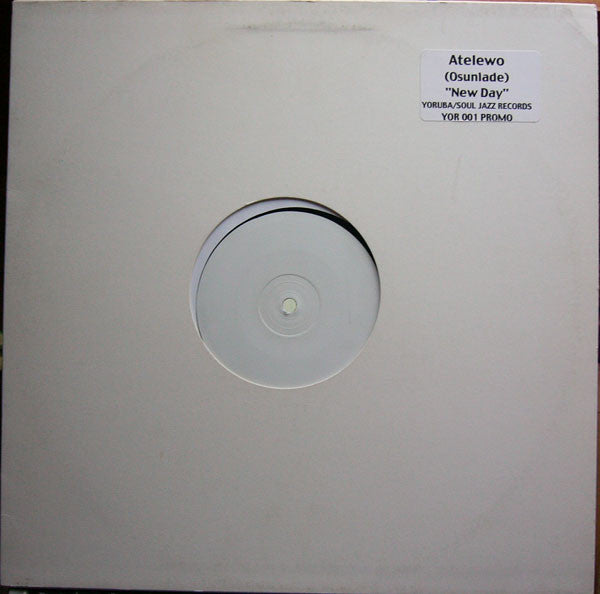 Atelewo : New Day (12", Promo, W/Lbl)