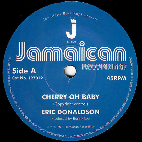 Eric Donaldson : Cherry Oh Baby (7")