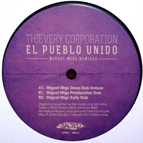 Thievery Corporation : El Pueblo Unido (12")