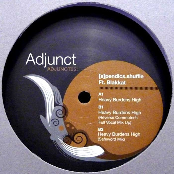 [a]pendics.shuffle Ft. Blakkat : Heavy Burdens High (12")