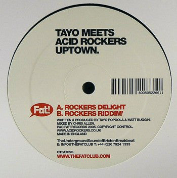 Tayo Meets Acid Rockers Uptown : Rocker's Delight (12")