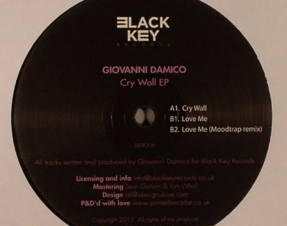 Giovanni Damico : Cry Wall EP (12")