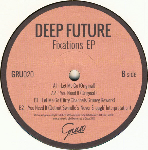 Deep Future : Fixations EP (12", EP)