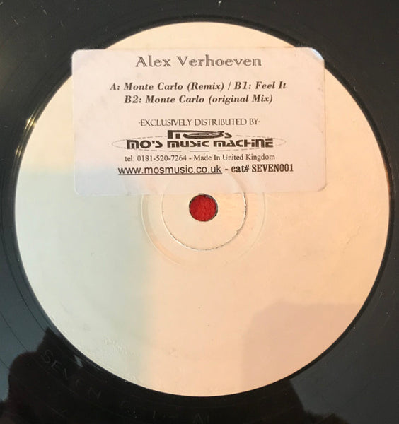 Alex Verhoeven : Monte Carlo (12")