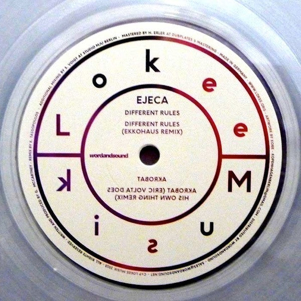 Ejeca : Different Rules EP (12", EP, Cle)