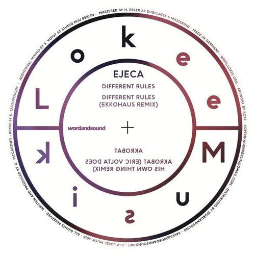 Ejeca : Different Rules EP (12", EP, Cle)