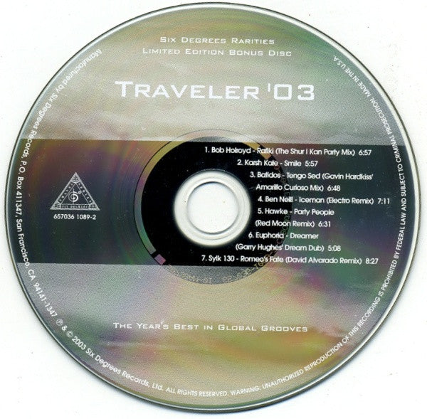 Various : Traveler '03 (2xCD, Comp, Ltd)