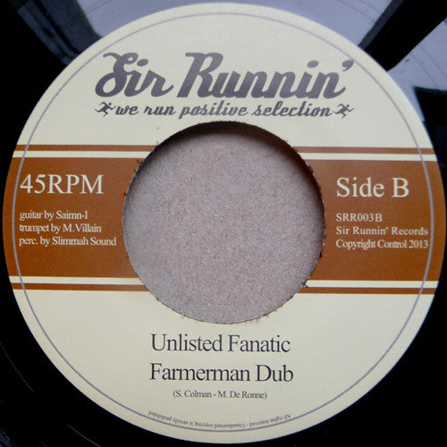 Stefaan "Collieman" Colman / Unlisted Fanatic : Farmerman Life / Farmerman Dub (7")