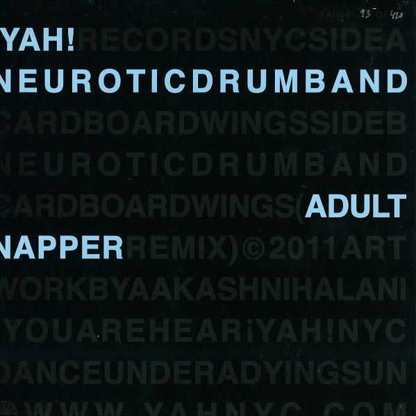 Neurotic Drum Band : Cardboard Wings (12", Ltd)
