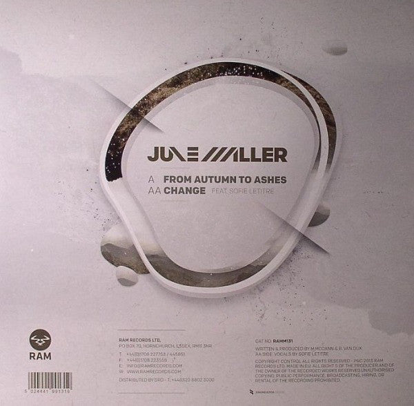 June Miller : From Autumn To Ashes / Change (12")