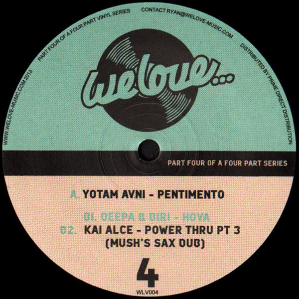 Various : We Love... Detroit - Part 4 (12")