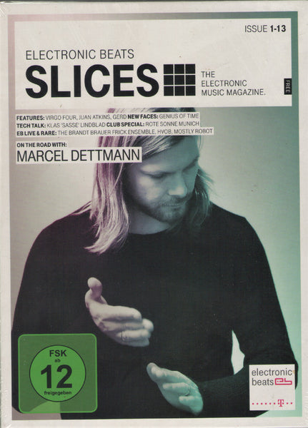 Various : Slices - The Electronic Music Magazine. Issue 1-13 (DVD-V, PAL)