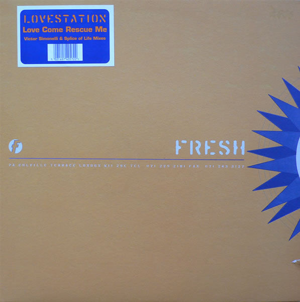 Lovestation : Love Come Rescue Me (Victor Simonelli & Splice Of Life Mixes) (12")