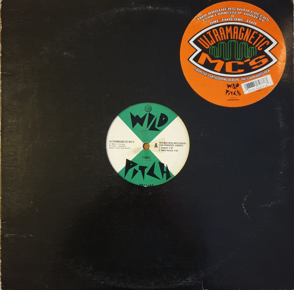 Ultramagnetic MC's : Two Brothers With Checks (San Francisco, Harvey) (12", RE)