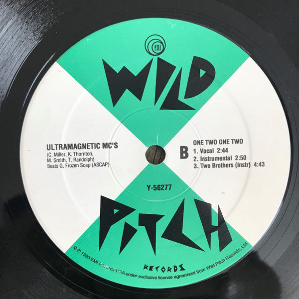 Ultramagnetic MC's : Two Brothers With Checks (San Francisco, Harvey) (12", RE)