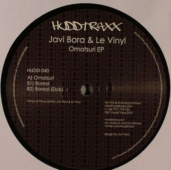 Javi Bora & Le Vinyl : Omatsuri EP (12", EP)
