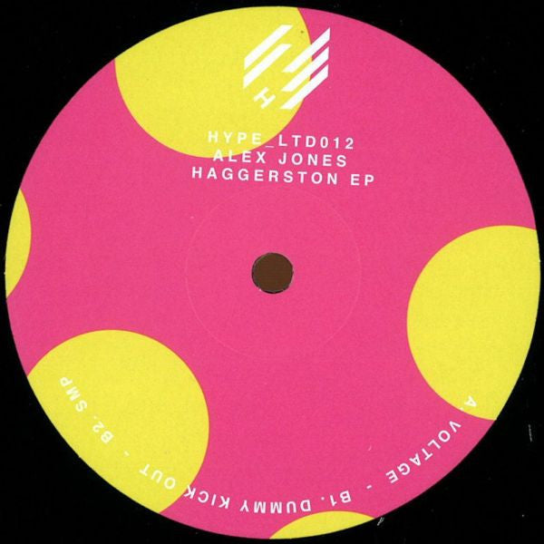 Alex Jones (3) : Haggerston EP  (12", EP)